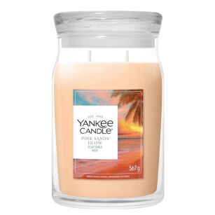Yankee Candle Pink Sands Glow duża świeca zapachowa Signature 567 g