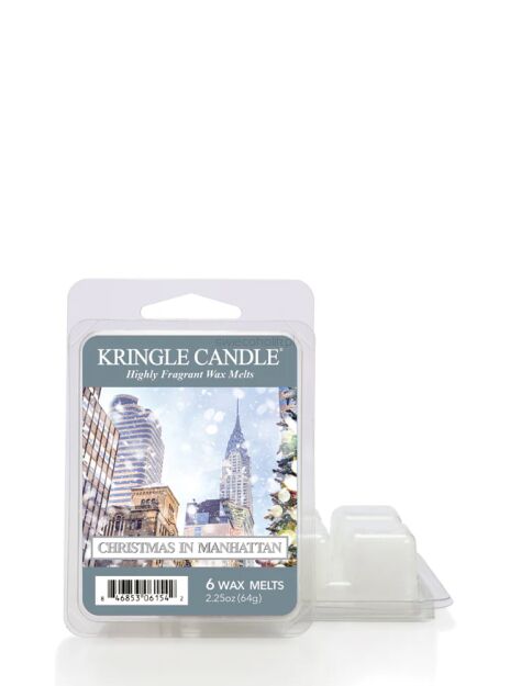 Kringle Candle Christmas in Manhattan - wosk zapachowy 64 gram