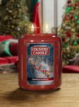 Kringle Express - Country Candle - duża świeca zapachowa z dwoma knotami (737g) - 2