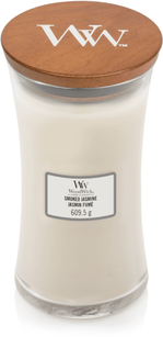  Smoked Jasmine - WoodWick duża świeca zapachowa z drewnianym knotem