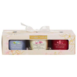 Zestaw prezentowy Sakura Blossom Festival - Yankee Candle - 3 x świeca mini
