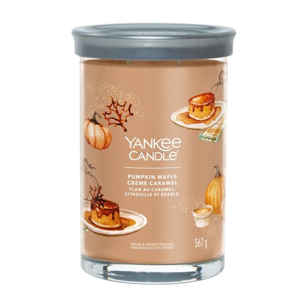 Pumpkin Maple Creme Caramel Yankee Candle Signature duży tumbler z