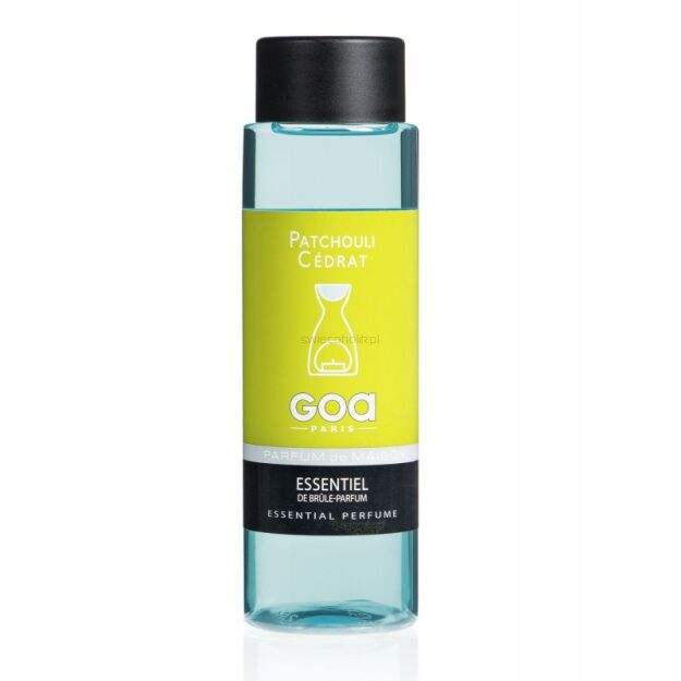 Patchouli Cedrat - Goa - płyn do kominka zapachowego 250 ml