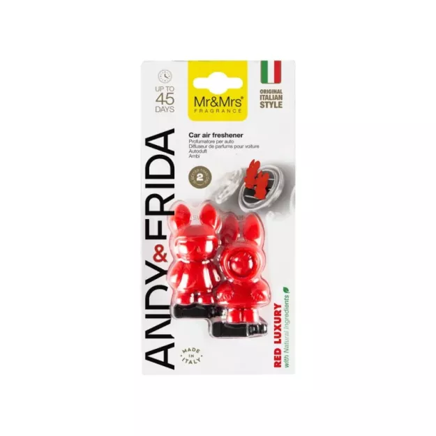 Red Luxury - Mr & Mrs Fragrance - zapach odświeżacz do samochodu ANDY&FRIDA