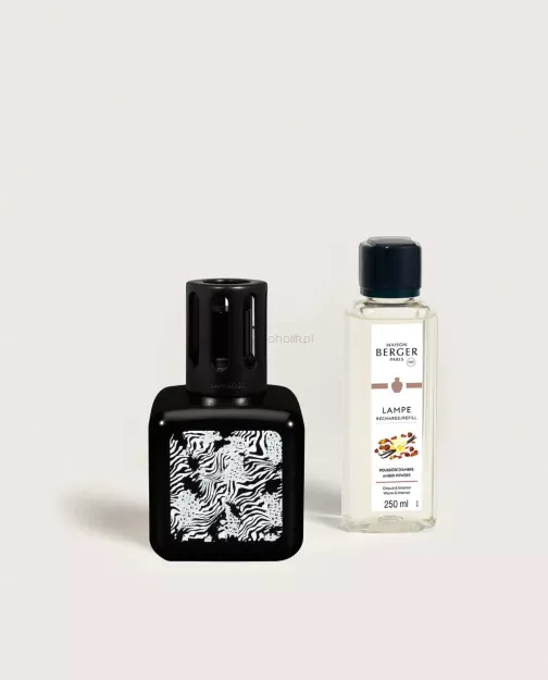 Zestaw prezentowy - Maison Berger - lampa katalityczna Glacon Animal + esencja Amber Powder 250 ml