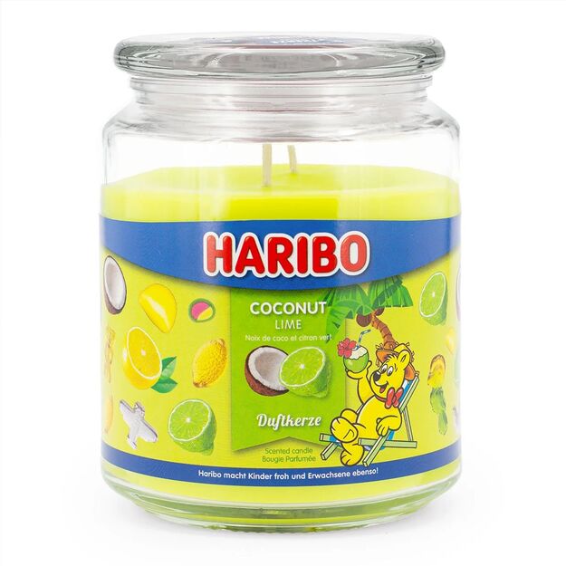 Coconut Lime - Haribo - świeca zapachowa 510g