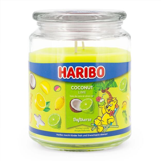 Coconut Lime - Haribo - świeca zapachowa 510g