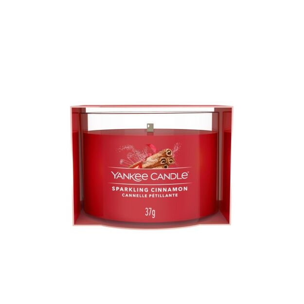 Sparkling Cinnamon - Yankee Candle Signature - mini świeca zapachowa