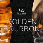 Golden Bourbon - Woodwick - średnia świeca zapachowa z drewnianym knotem - nowość 2025 - 3