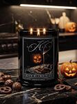 Kringle Candle Czekoladowa Śmierć (Death by Chocolate) - duża świeca 3-knotowa 624 g - 2