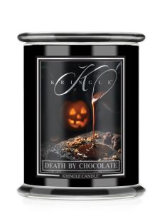 Kringle Candle Czekoladowa Śmierć (Death by Chocolate) - duża świeca 3-knotowa 624 g