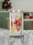 Pomegranate & Fir - Kringle Candle - duża świeca zapachowa 2 knoty (624g) - 2