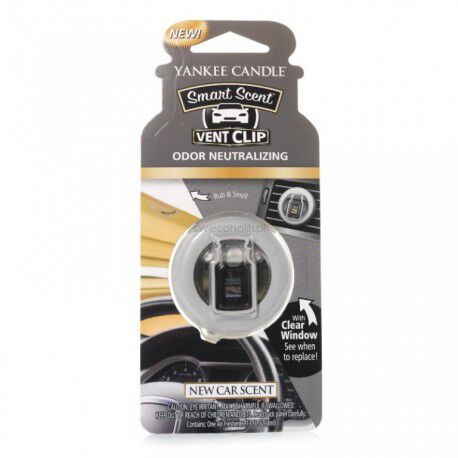 New Car Scent Yankee Candle - zapach samochodowy vent clip